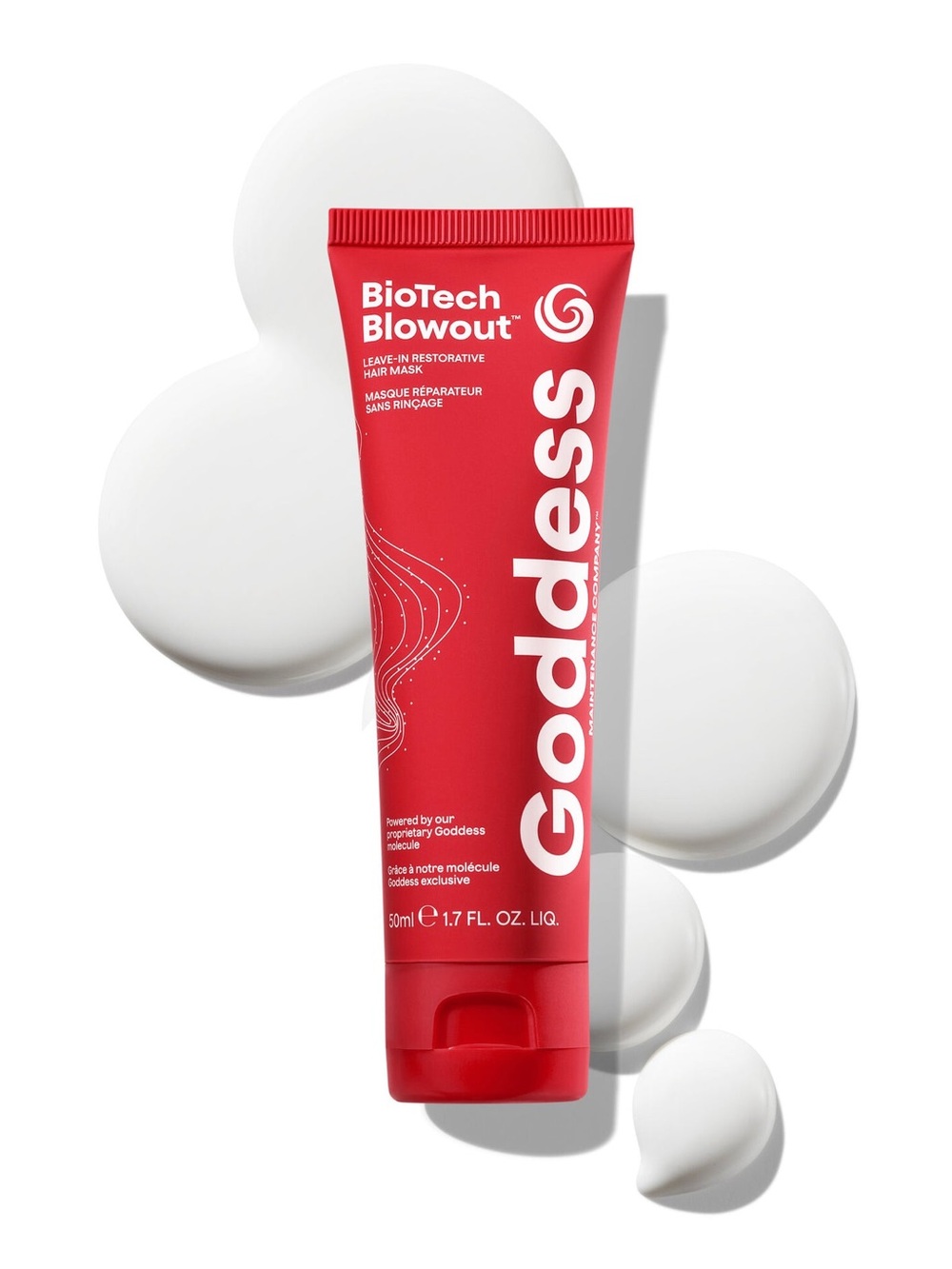 NWT Goddess BioTech Blowout Leave-In Hair Mask 1.7 oz 50ml